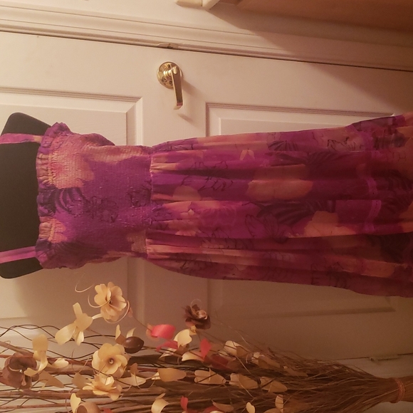 Women Plus Size Floral Print 2 pc Design Dress . - Picture 2 of 9